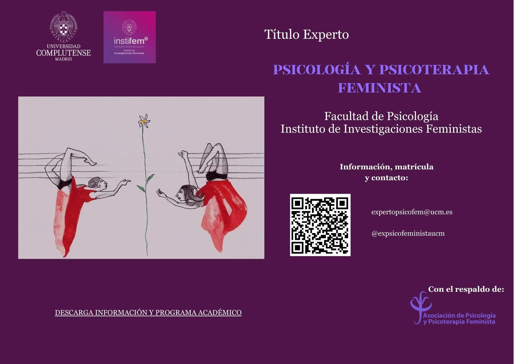 ABIERTA PREINSCRIPCIÓN- Título en Psicología y Psicoterapia Feminista